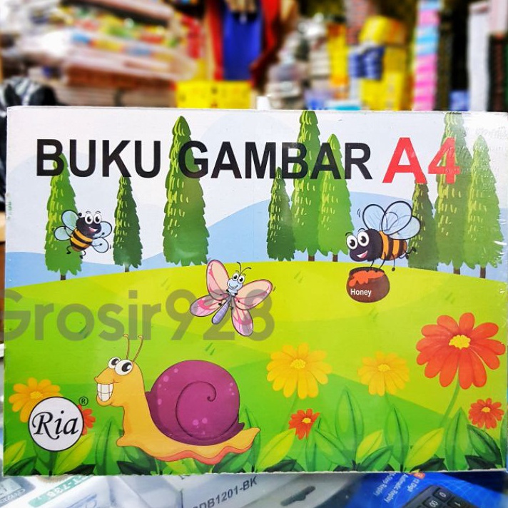 

Hematku Drawing Book Buku Gambar A4 Ria isi 1