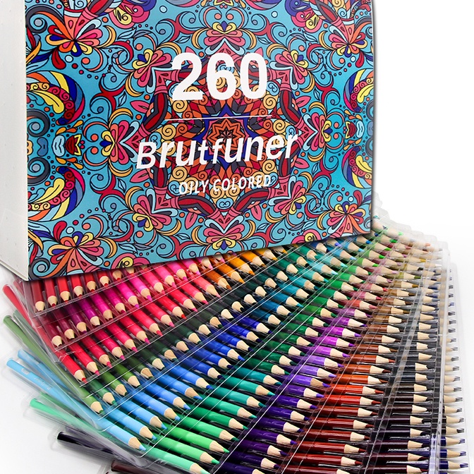 

Ekstra 26 Brutfuner Professional Oil Colored Pencil Wood Colored Pencils Drawing