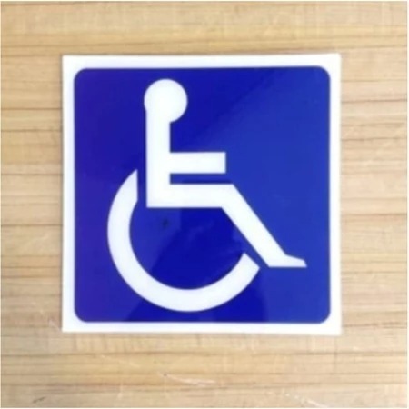 

STICKER VINYL DISABILITAS UK 30 X 30 CM K3 RAMBU SAFETY SIGN RAMBU K3