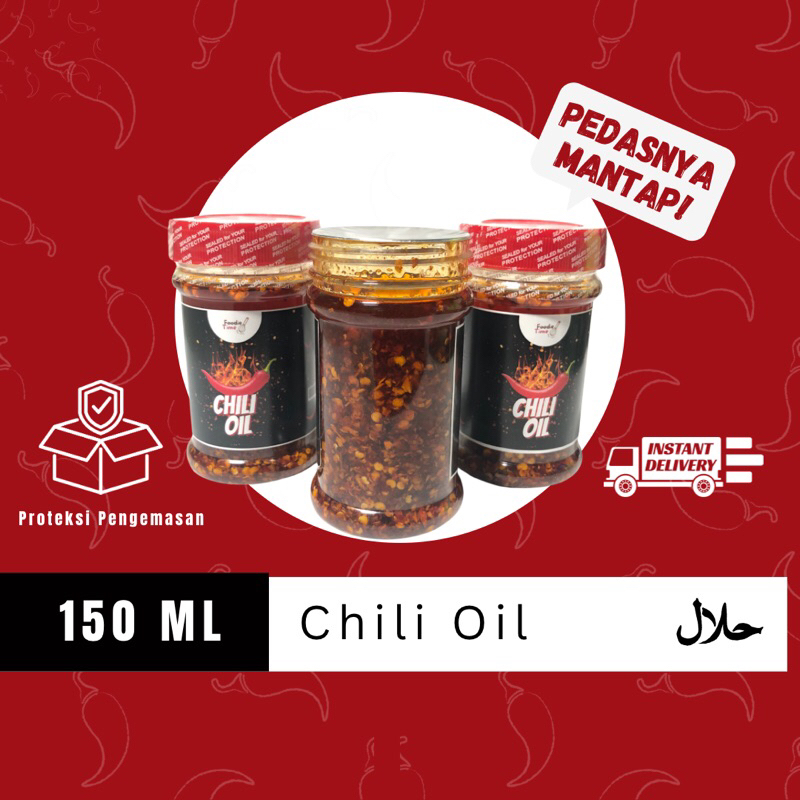 

CHILI OIL MINYAK CABAI 150 ML - Sambal serba guna
