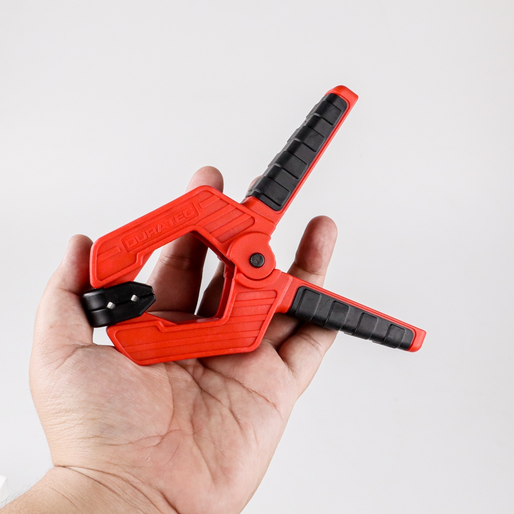 Duratec PREMIUM spring clamp 9" / jepit klem catok kayu Duratec 9inch DURATEC / penjepit 9 inchi hea