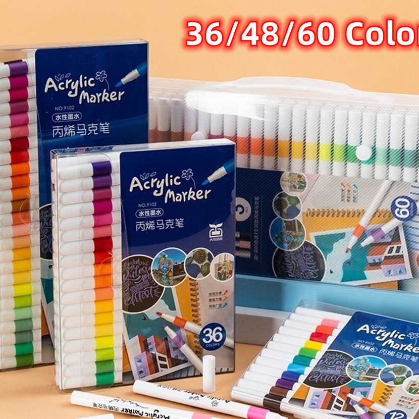 

Price CODPen Akrilik Marker Warna Cepat Kering Tahan Air Spidol Acrylic Painter Menggambar Kreativitas Seni Edukasi Anak
