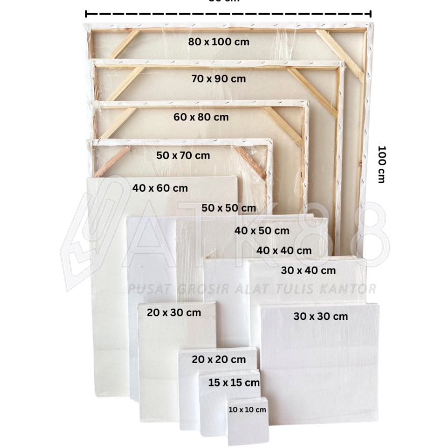

KI3 Kanvas Lukis basic IM 4 x 5 cmCanvas Board 4 x 5 cm