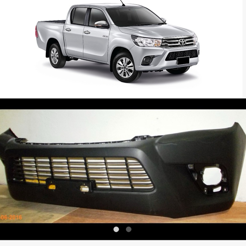 bumper bemper depan hilux revo 2015