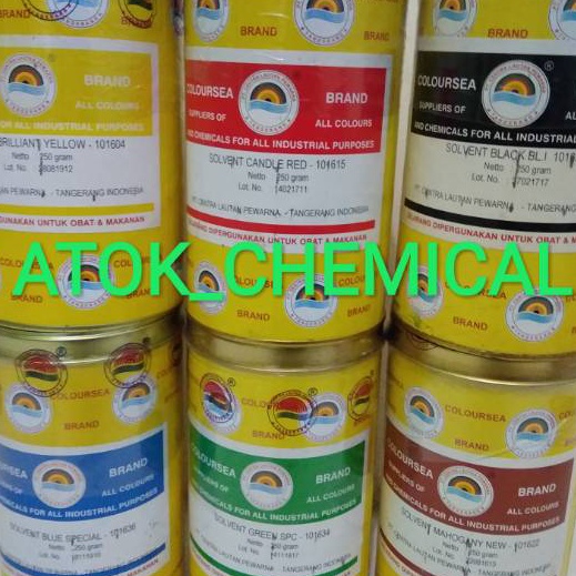 

Murah Pewarna minyak coloursea warna merahkuninghijaucoklatbiruhitam