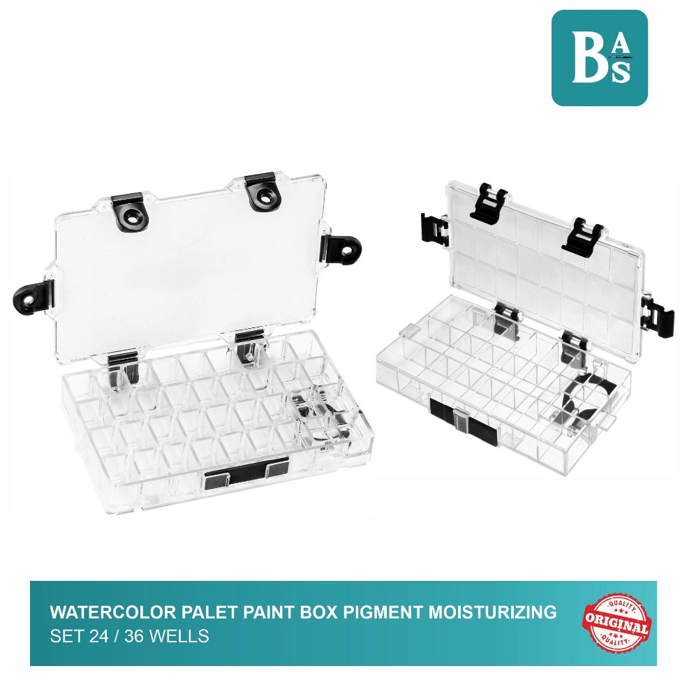 

ART U5T8 Watercolor Palette Paint Box Pigment Moisturizing color