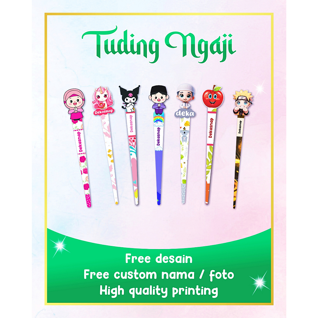 

TUDING NGAJI KARAKTER CUSTOM NAMA