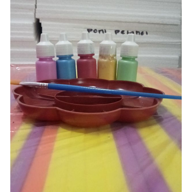 

KP8 PALET LUKISKOAS LUKIS CAT LUKIS 5 WARNA