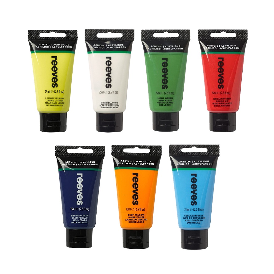 

HJ6 Reeves Artists 75ml Acrylic Color Paint