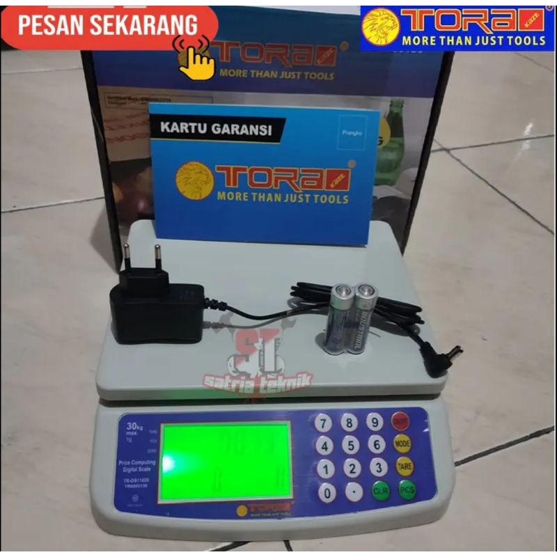 TIMBANGAN DIGITAL 30KG TORA