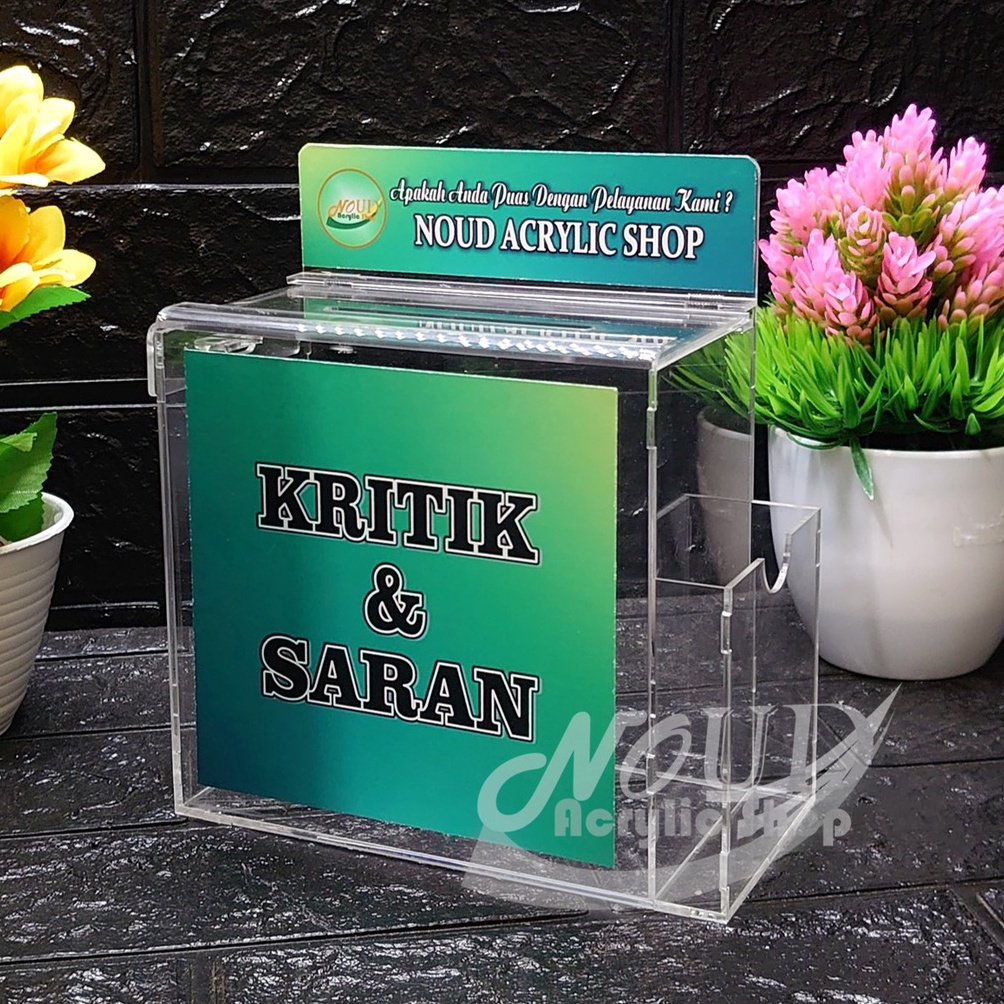 

ART X5O7 Kotak Saran Akrilik Acrylic Terbaik