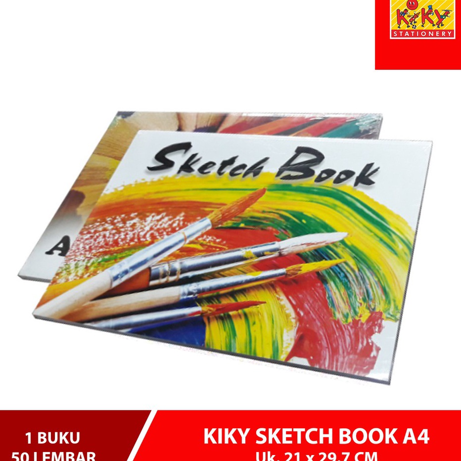

Spesial Kiky A4 Sketchbook ukuran A4 isi 5 lembar Buku Sketsa SHABQ