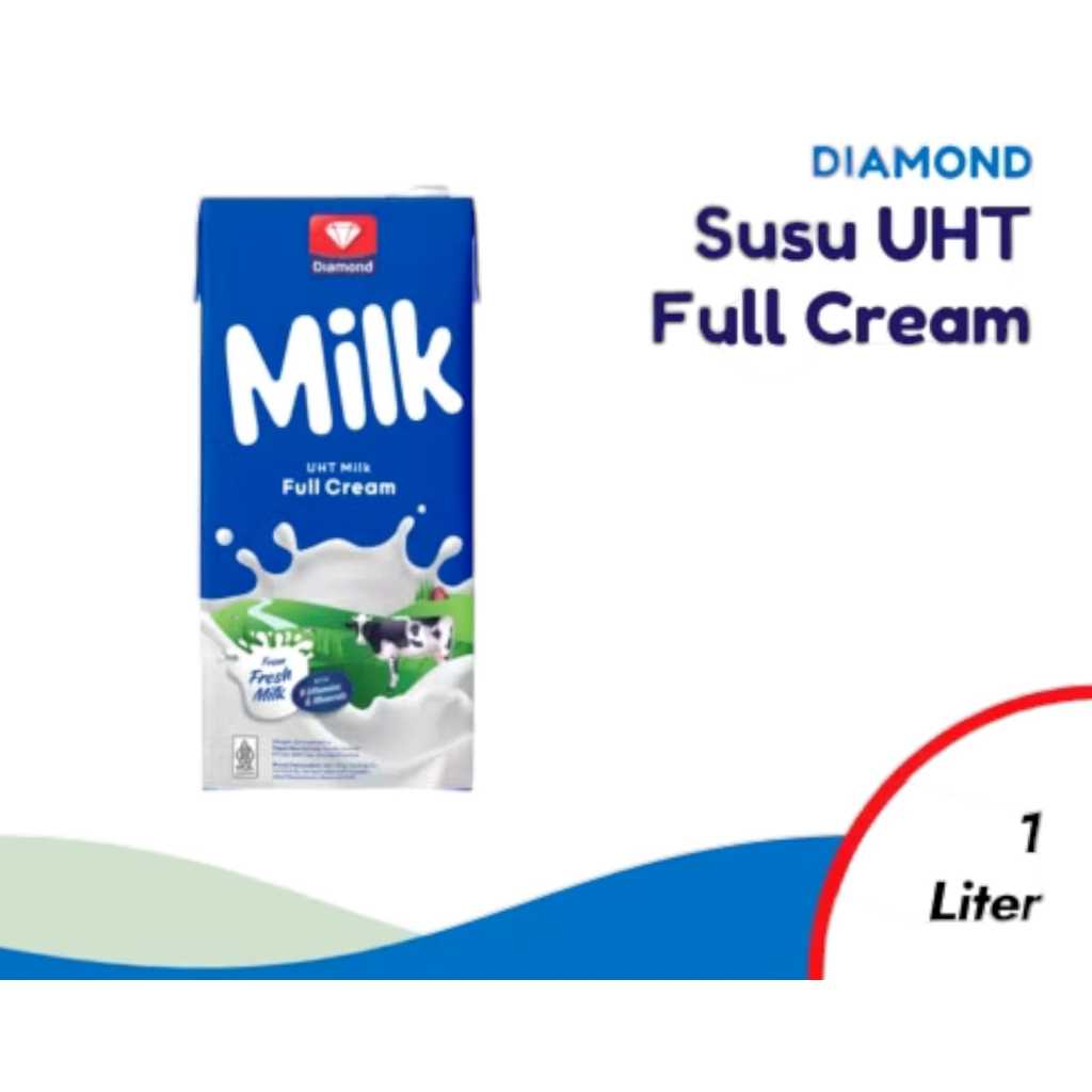 

Diamond UHT 1 Liter | Isi 1 Pcs