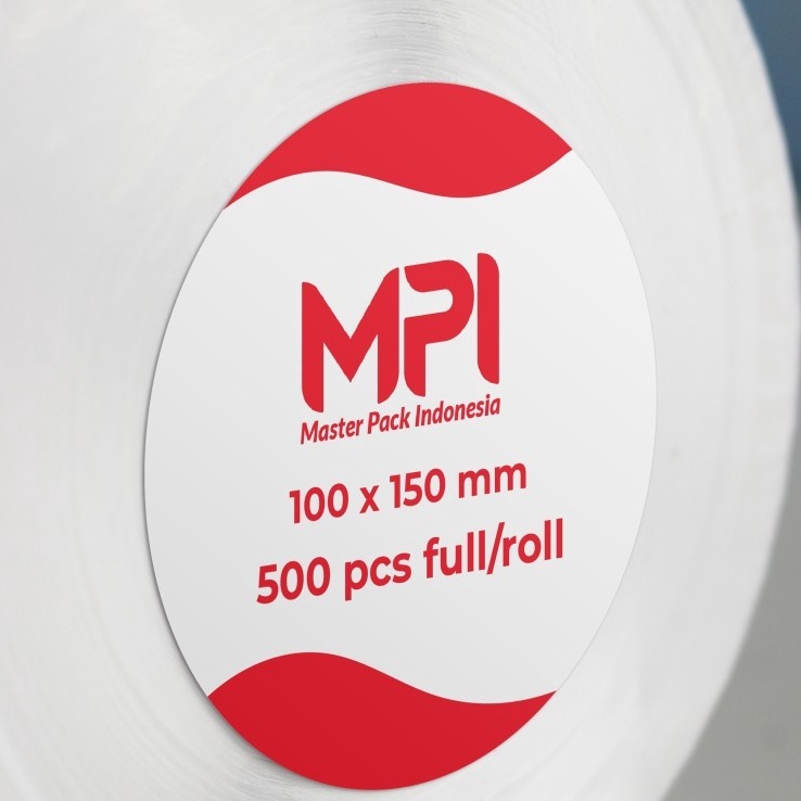 

KP8 Label Thermal Sticker 1 x 15 mm A6 isi pcs MPI ROLL