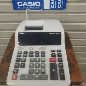 

Kalkulator Printing/Calculator Kasir CASIO DR 140/DISPLAY TOKO/14 DIGIT/BERGARANSI/REAL PICTURE