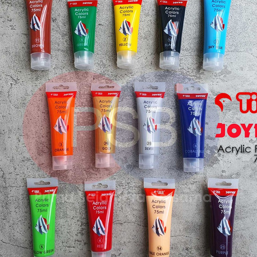 

Terjangkau Cat Akrilik Titi Joyko 75 ml Acrylic Paint Cat Akrilik 75 ml
