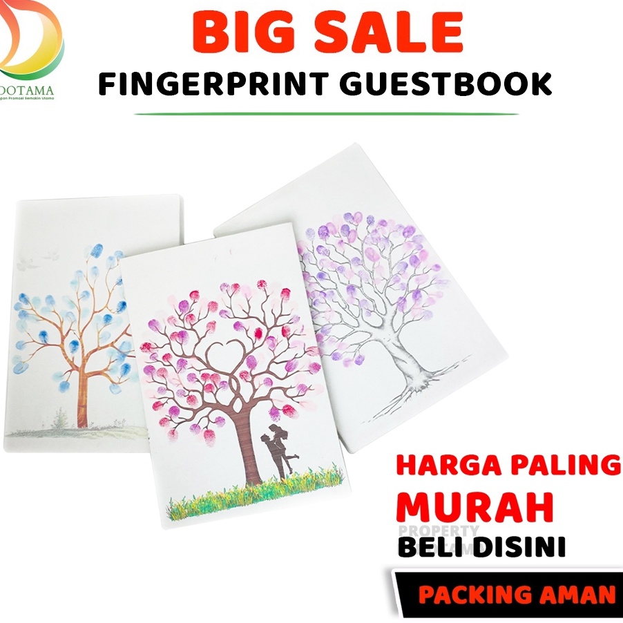 

KI3 Kanvas Lukis Tree Fingerint Guest Book 2x3 cm Canvas Sketsa M Lukisan Pohon Sidik Jari Finger Print Tema Biru Pink Ungu Merah Rainbow