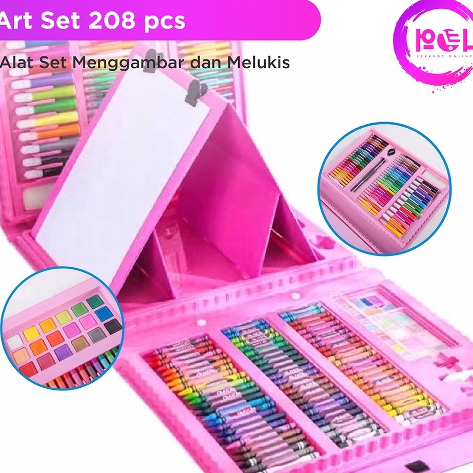 

KI3 POL COD Crayon Set 15 2 pcs Pensil Warna Alat Tulis Krayon Mewarnai