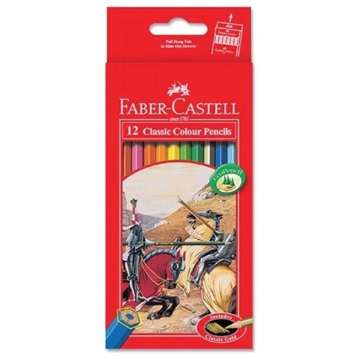 

Istimewa Pensil Warna Faber Castell 12w