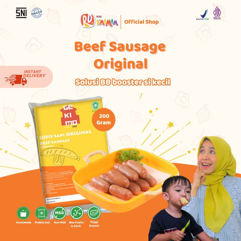 

Radaza D'Mamam - Beef Sausage Original (Sosis Sapi Original)