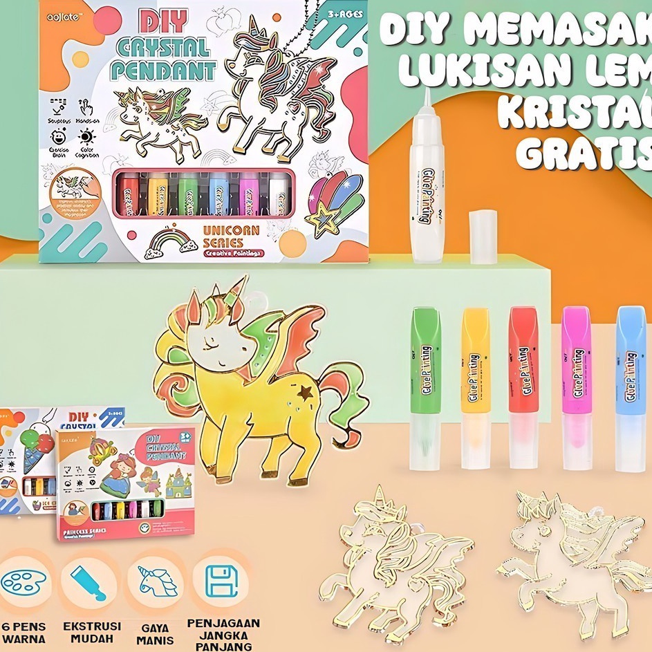 

Flash Sale Diy Dyed Keychain Accessories Diy Crystal Pendant Studio Diy Painting Glass