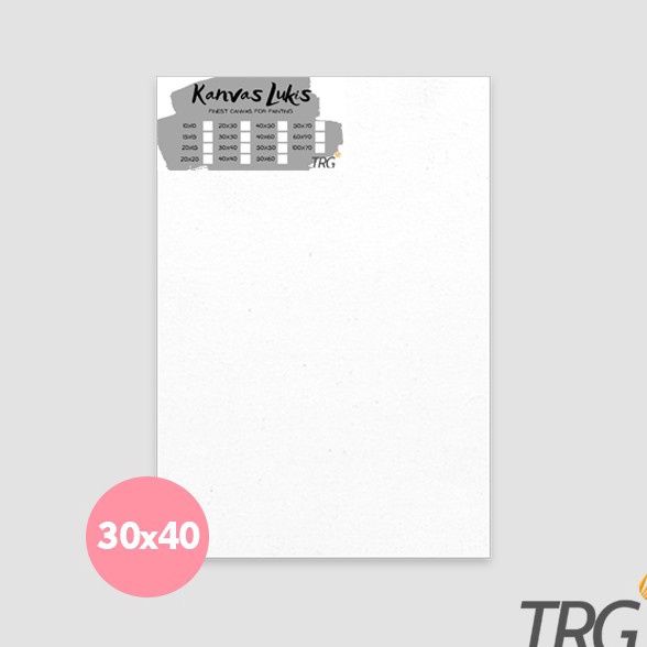 

Mega TRG Kanvas Lukis 3 X 4 cm TRG Canvas Board 3X4 TRG