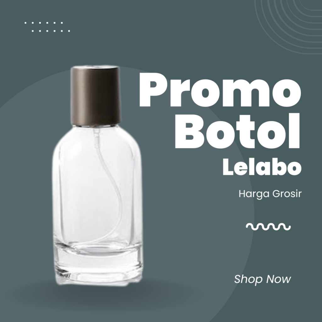 Botol Parfum Le Labo 30ML Semi Press - Botol Parfum Kosong Le Labo - Botol Le Labo 30ML