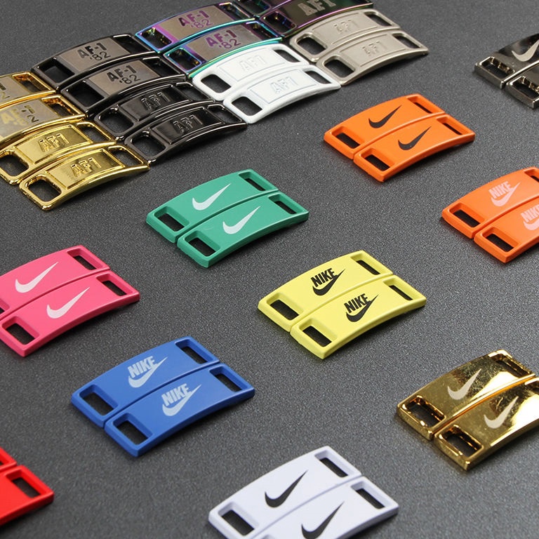 Buckle Logo NIKE Swoosh  Shoe Charm  Gesper Tali Sepatu Buckle AF1  Logo Nike ART T8K4
