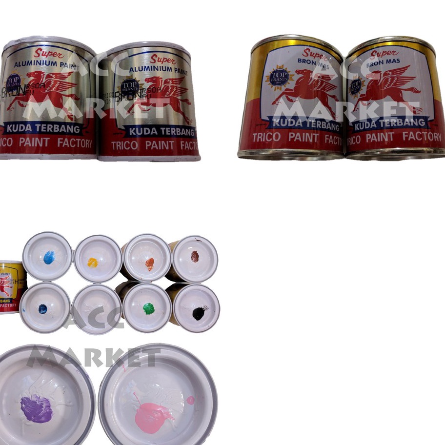 

Terjangkau Cat Kuda Terbang 1 Ltr Besi Kayu Minyak Logam