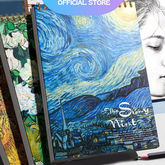 

Premium Aimilo Sketchbook A4 Buku Gambar Vertikal Jilid Spiral Aesthetic Buku Sketsa 45 Lembar