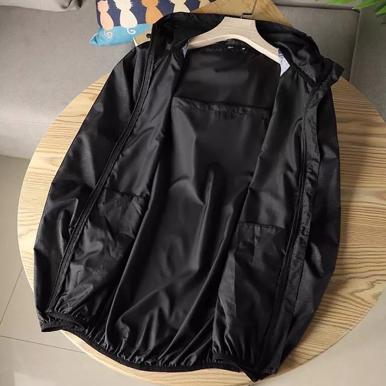 Diskon Merakyat READY Jacket Olahraga Parasut Waterproof Sauna Suit Outdoor Hiking Sportwear Anti UV