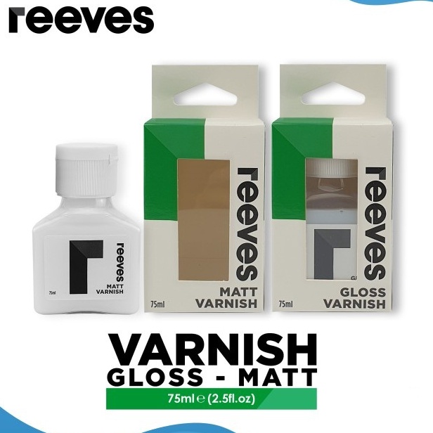 

HJ6 Reeves mattgloss varnish for acrylicakrilik 75ml