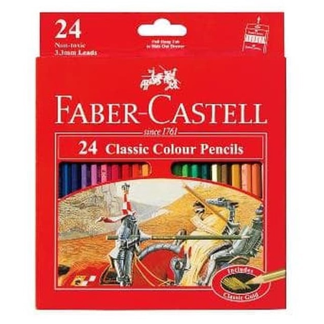 

Cashback Pensil Warna FaberCastell 24 Classic Colour Pencils 115854