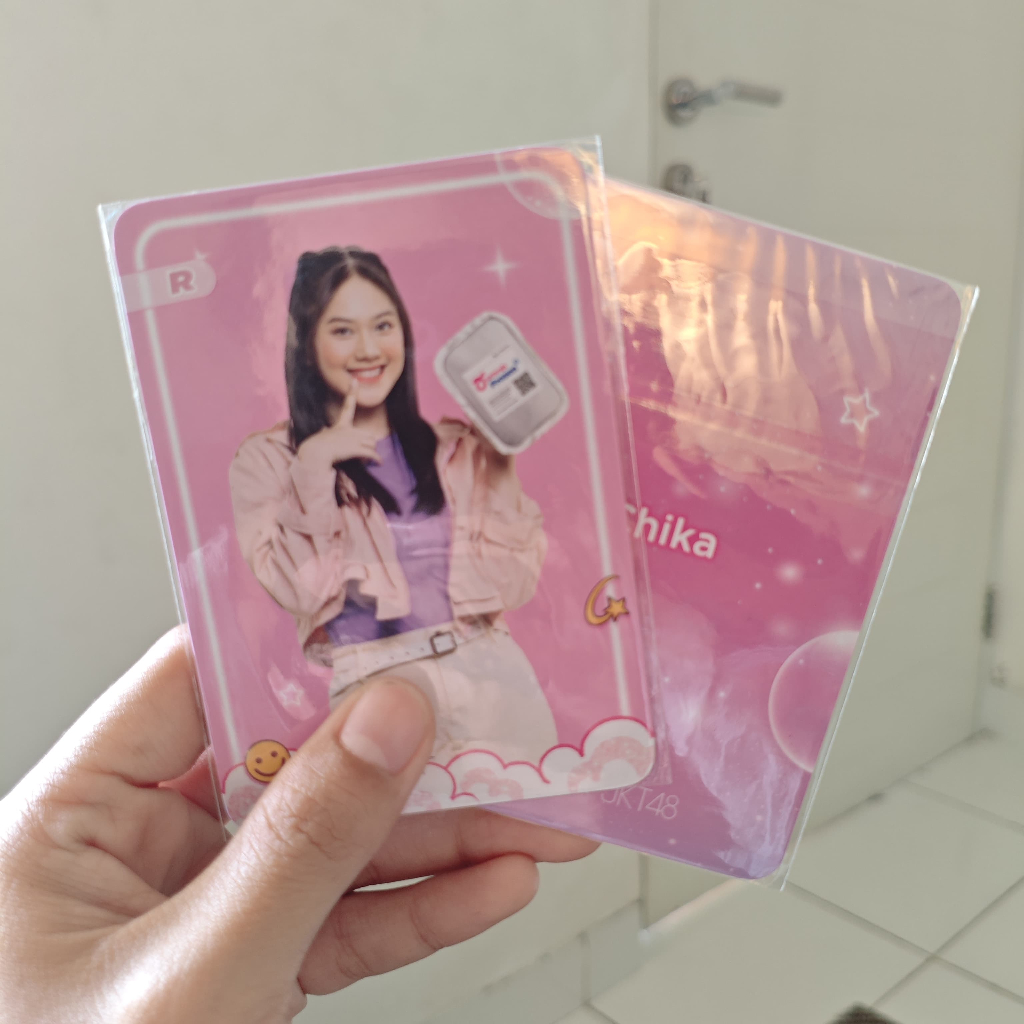 Photocard R JKT48 x Anteraja Senbatsu Flying High (Chika)