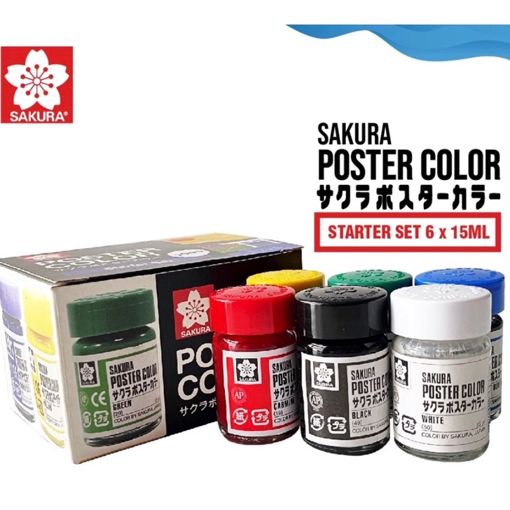 

KF7 SAKURA POSTER SET 6X15ML STARTER SET