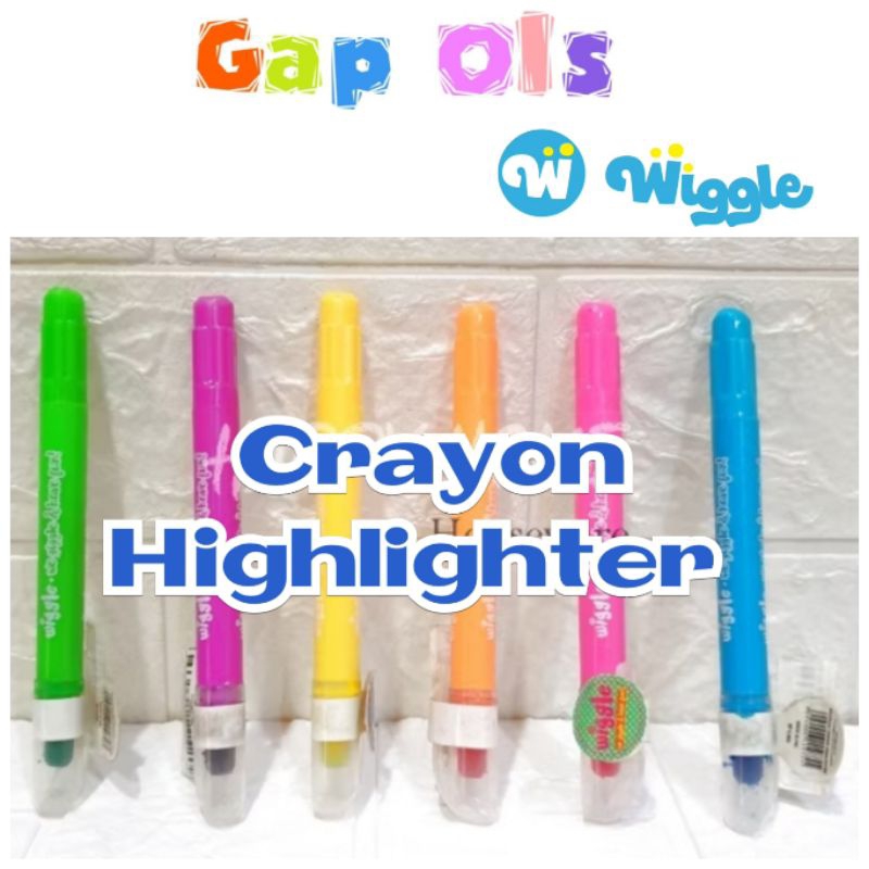 

Wiggle Crayon Stabilo Wiggle Crayon Highlighter