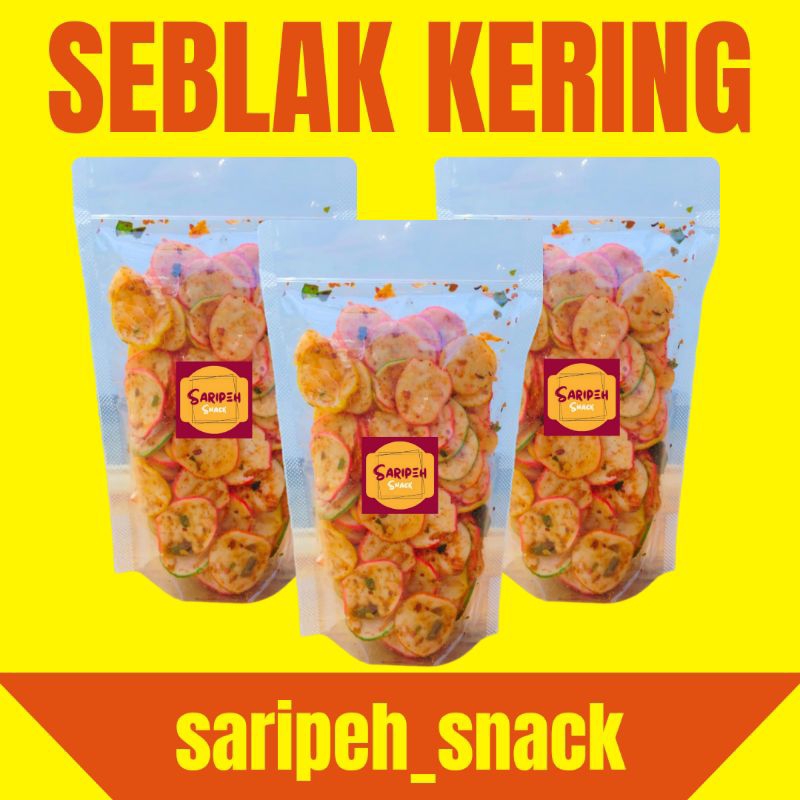 

Kerupuk Seblak 100 gram / Seblak kering kerupuk koin 100 gram Original Pedas Daun Jeruk Kriuk saripeh_snack