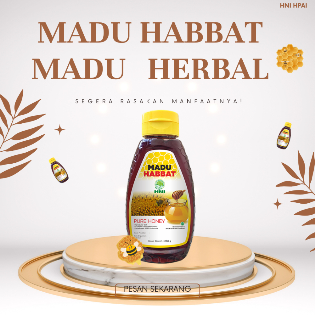 

MADU HABBAT | 100% MADU ASLI - ORI HNI HPAI