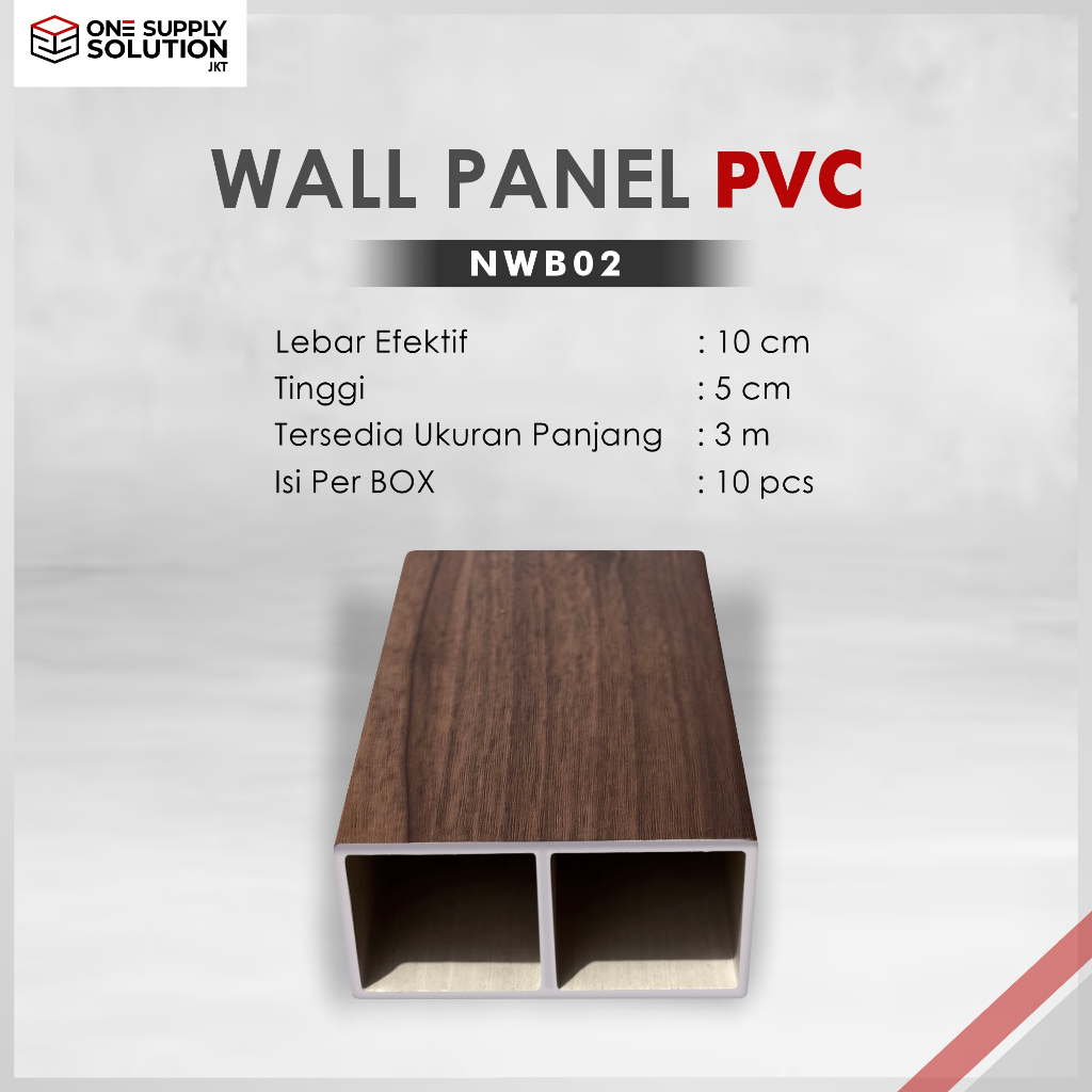 MODERN WALL WOOD PANEL | PARTISI HOLLOW | SEKAT RUANGAN | DINDING KAYU