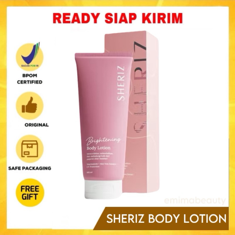 SHERIZ BRIGHTENING BODY LOTION / Sheriz Body Lotion