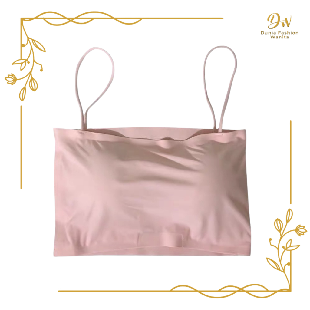 •DFW• BH Bra Wanita Model Seamless Bahan Ice Silk BH Fashion Korea Sexy Cantik