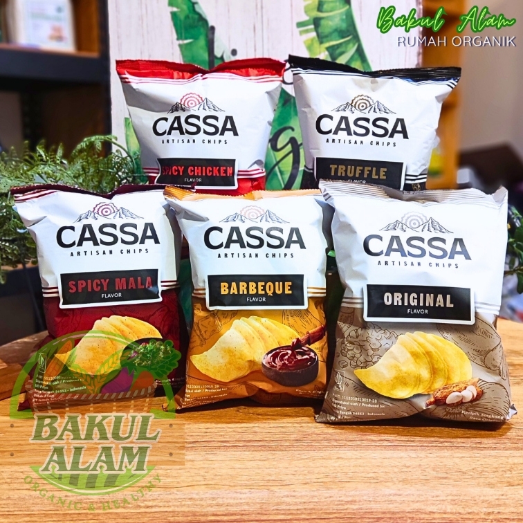 

Cassa Artisan Chips (Keripik Singkong) Aneka Rasa 60 gr