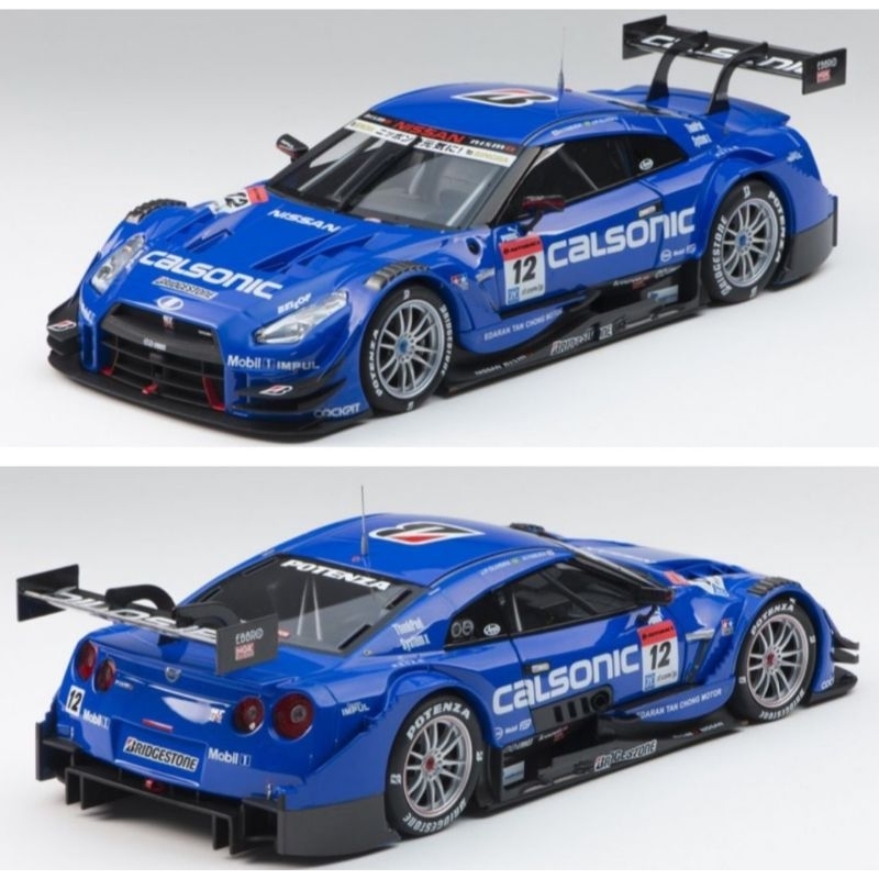 1:18 EBBRO, CALSONIC IMPUL Nissan GT-R GT500 Super GT Series Rd.1 Okayama 2015