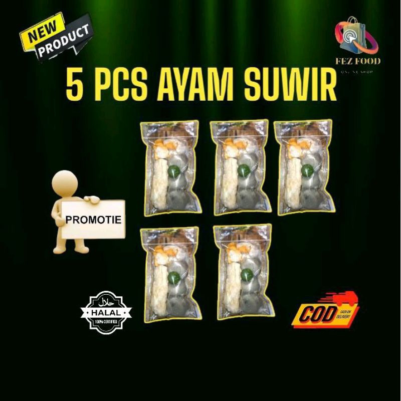 

5 PCS AYAM SUWIR BASO ACI INSTAN