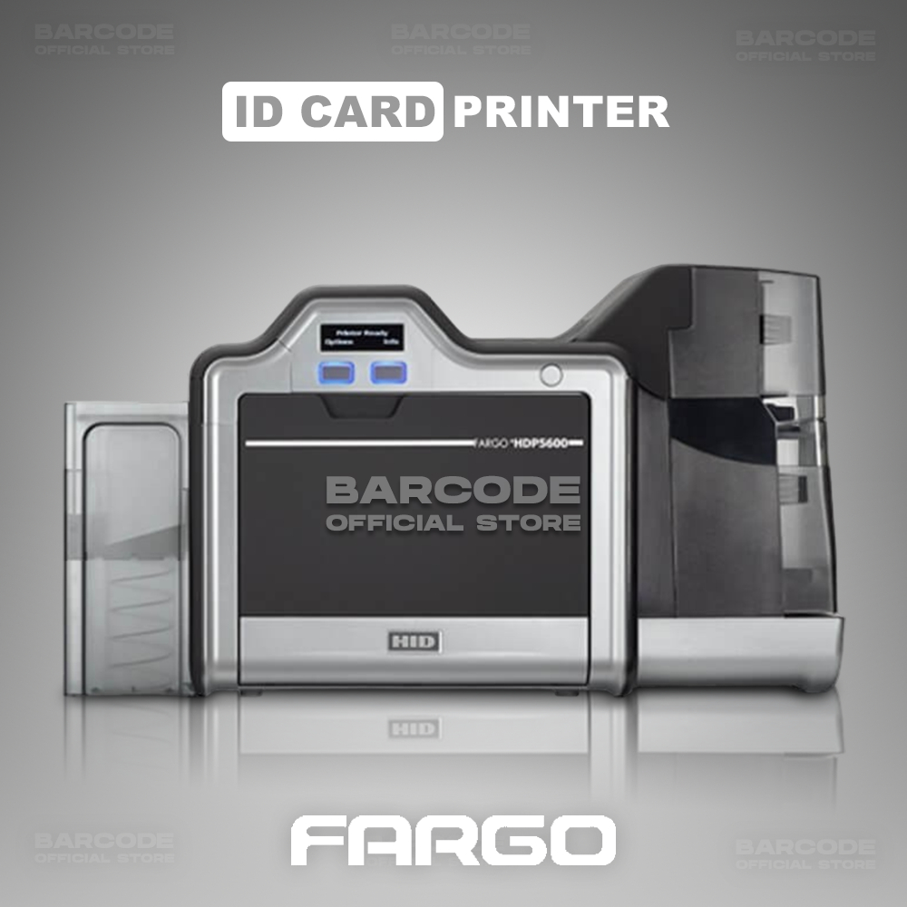 Fargo HDP5600 ID Card Printer Cetak Kartu E-KTP HDP 5600 Single Side Satu Sisi Encoder Dual Input Ho