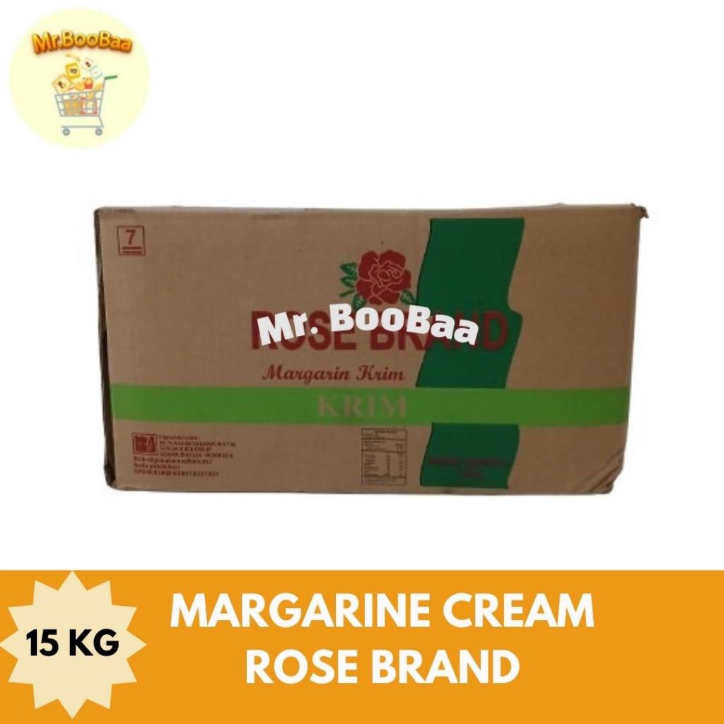 

ROSE BRAND MARGARINE CREAM 25KG / MENTEGA ROSE BRAND 15KG