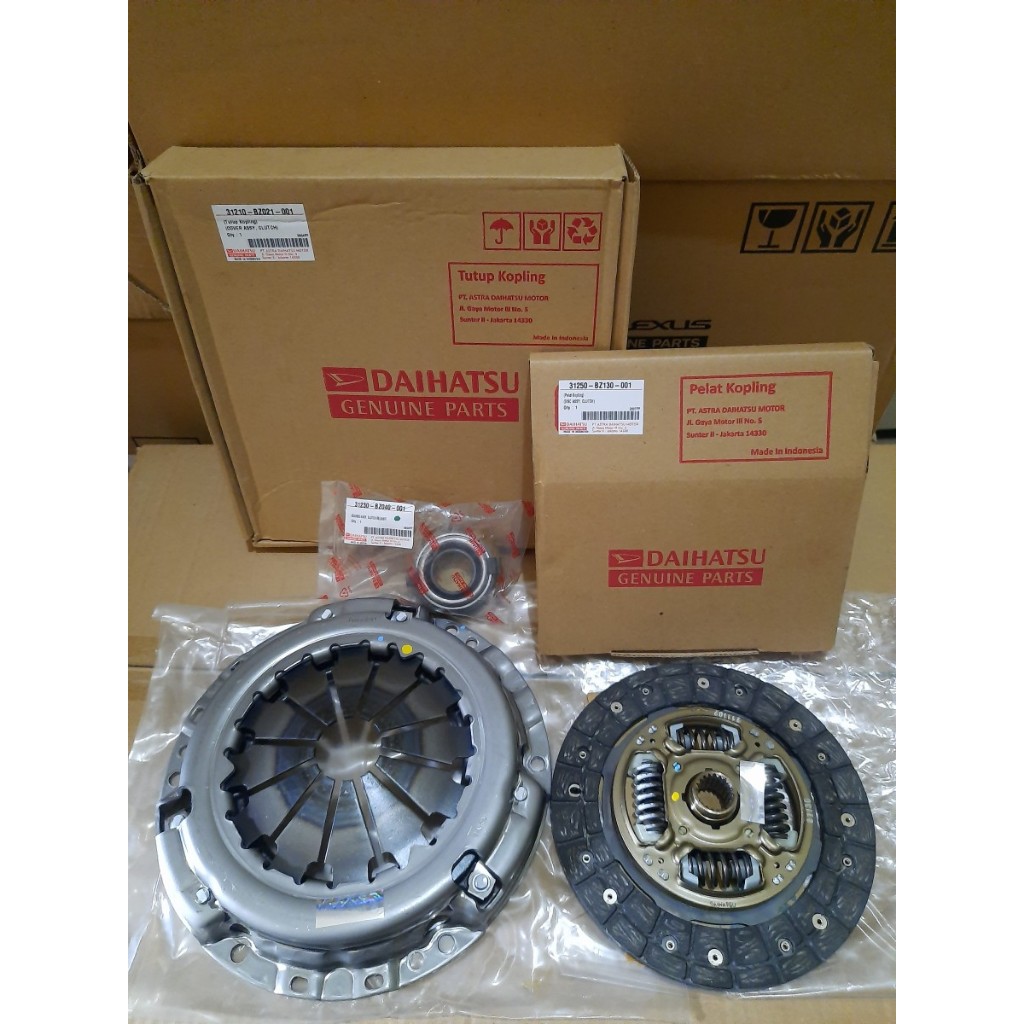 kopling set avanza xenia 2012 2013 2014 2015 2016 2017 2018 2019 2020 2021 1.0 1.3cc ori