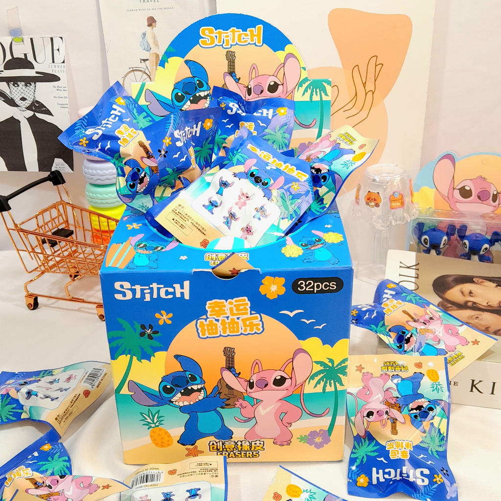 

Penghapus Misteri Stitch Biru Super Cute Lucu Favorit Anak Harga Termurah / Hapusan Mystery STITCH Imut Unik Best Seller Alat Tulis Sekolah Kekinian Kualitas Terbaik Bisa Grosir dan COD