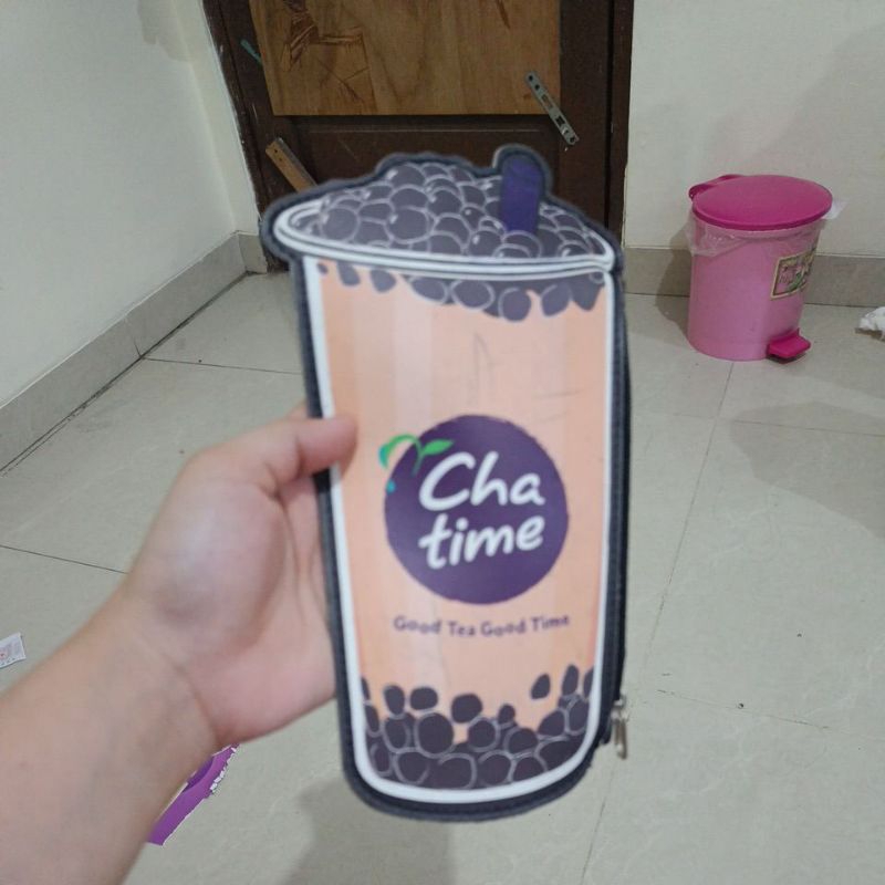 

tempat pensil chatime serbaguna preloved