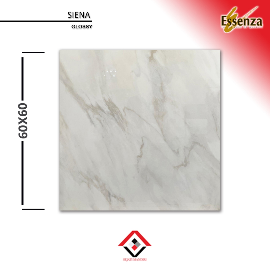 granit 60x60 motif marmer - essenza siena